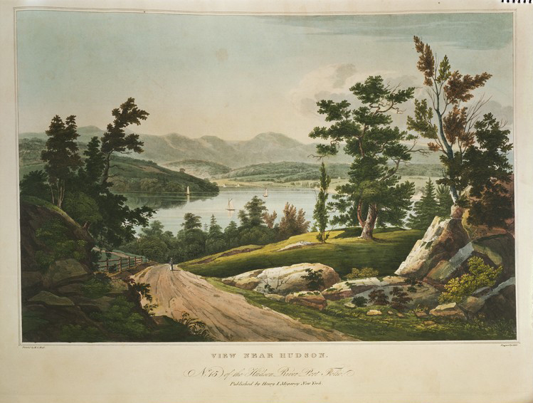 View near Hudson., Digital ID 54459, New York Public Library