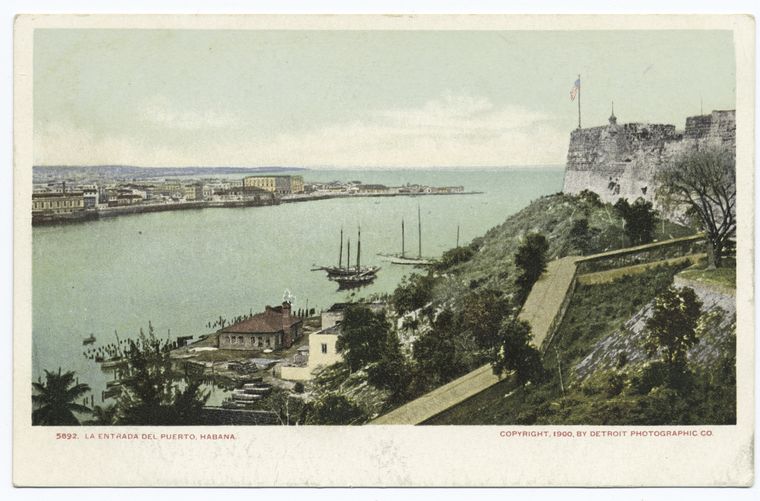Harbor Entrance, Havana, Cuba, Digital ID 62318, New York Public Library