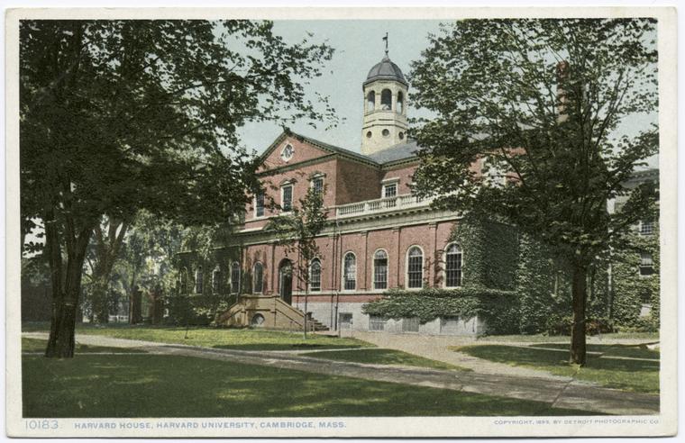 Harvard House, Harvard University, Cambridge, Mass., Digital ID 68671, New York Public Library