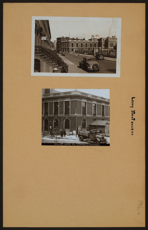  Leroy Street - 7th Avenue South, Digital ID 720899F, New York Public Library