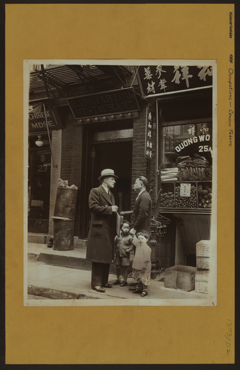 Occupations - Census takers., Digital ID 732277F, New York Public Library