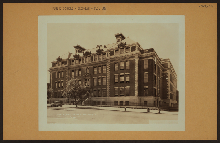 Public Schools - Brooklyn - P.S. 136., Digital ID 732677f, New York Public Library