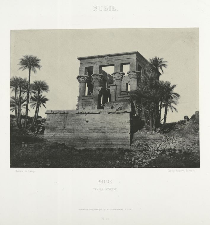 Nubie. Philœ, Temple Hypètre., Digital ID 74737, New York Public Library
