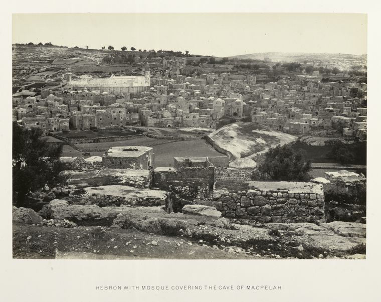 Hebron with mosque covering the cave of Macpelah, Digital ID 76263, New York Public Library