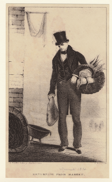 Returning From Market., Digital ID 802062, New York Public Library