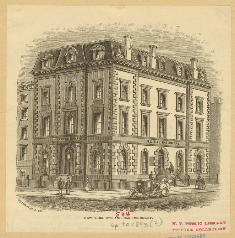 New York Eye And Ear Infirmary., Digital ID 805162, New York Public Library