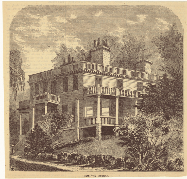 Hamilton Grange., Digital ID 805389 , New York Public Library