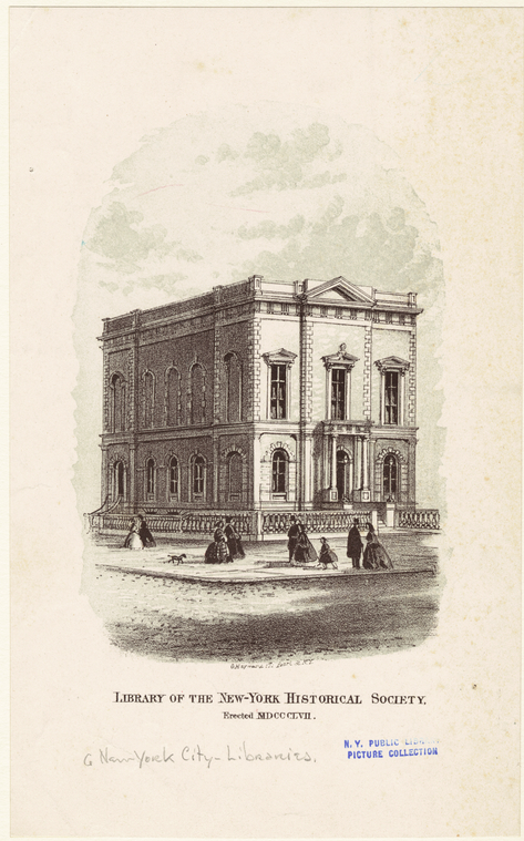 Library of the New York Historical Society., Digital ID 805590, New York Public Library