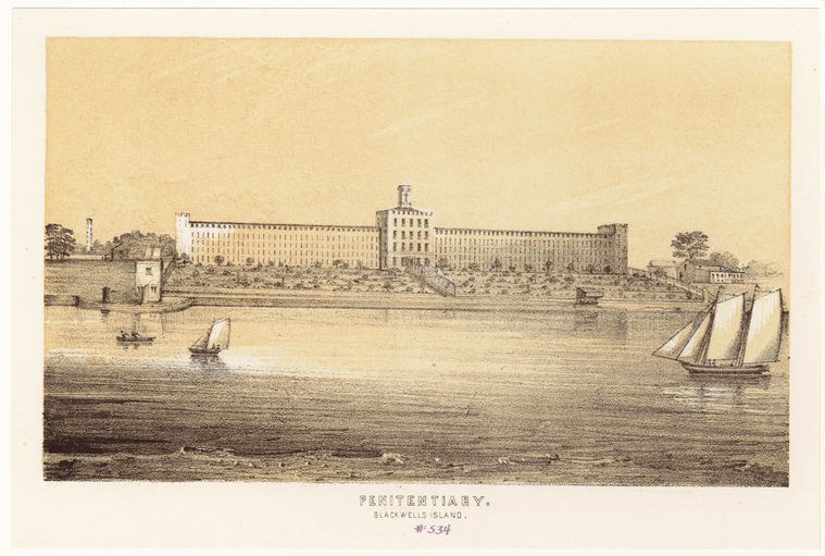 Blackwells Island., Digital ID 809445, New York Public Library