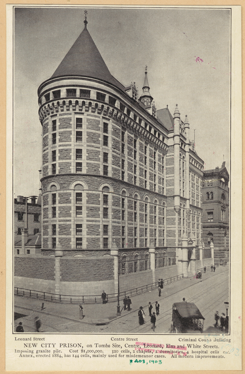 New City Prison., Digital ID 809446, New York Public Library