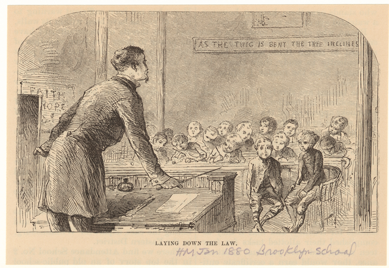 Laying Down The Law., Digital ID 809653, New York Public Library