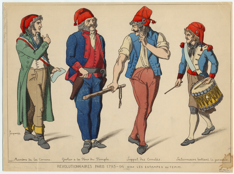 Revolutionnaires, Paris 1793-94., Digital ID 812248, New York Public Library