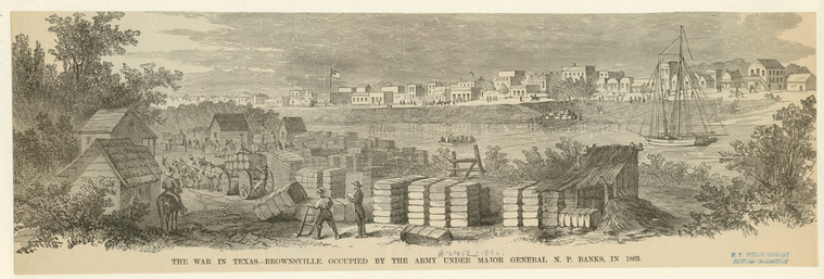  Occupied By The Army Under Major General N. P. Banks, In 1863., Digital ID 813443, New York Public Library