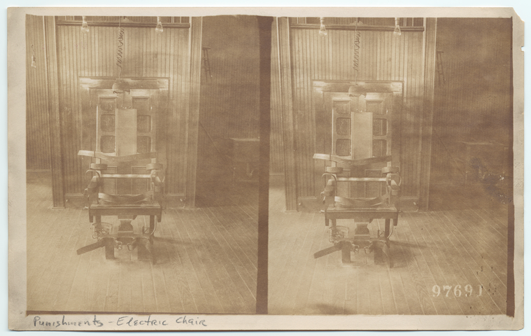 [Electric Chairs.], Digital ID 814385, New York Public Library