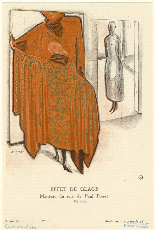 Effet De Glace, Manteau Du Soir, De Paul Poiret., Digital ID 817906, New York Public Library