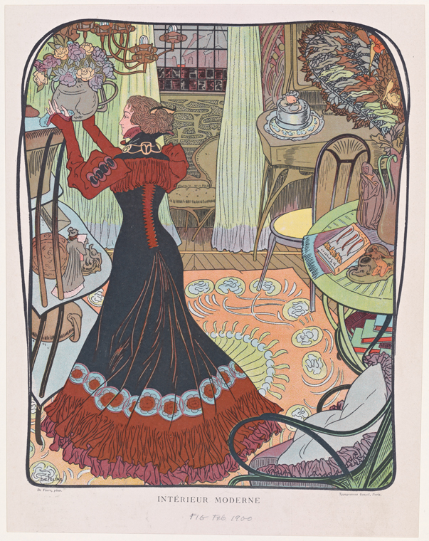 Intérieur Moderne., Digital ID 818674, New York Public Library