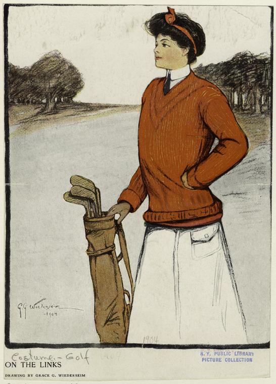 On The Links., Digital ID 826182, New York Public Library