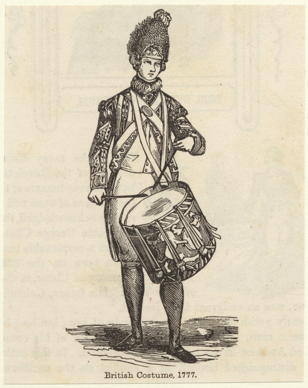 British Costume, 1777., Digital ID 830865, New York Public Library