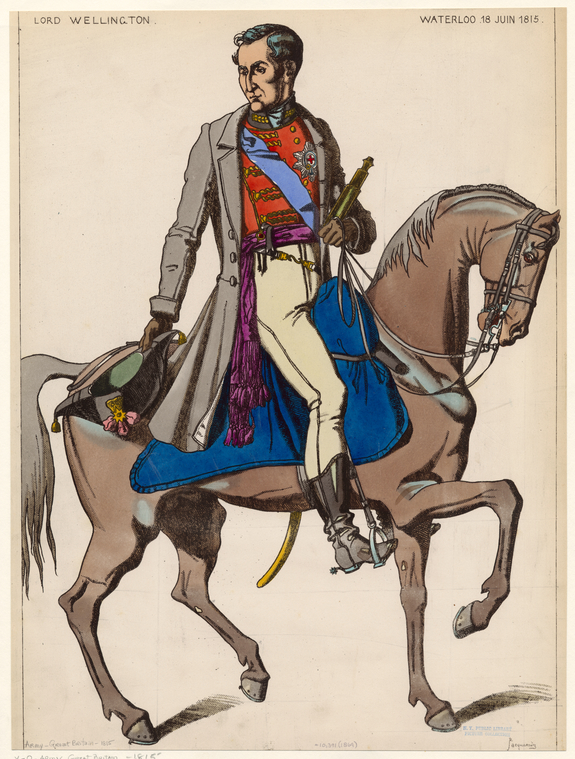 Lord Wellington, Waterloo, 18 Juin 1815., Digital ID 830959, New York Public Library