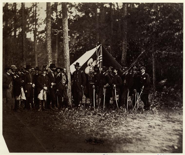 [American Military Personnel, United States, 1860s.], Digital ID 831506, New York Public Library