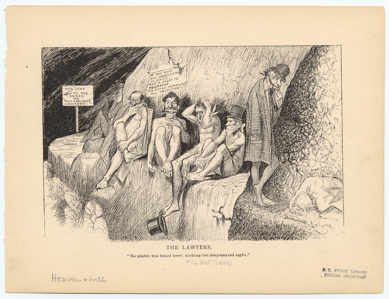 The Lawyers., Digital ID 833580, New York Public Library