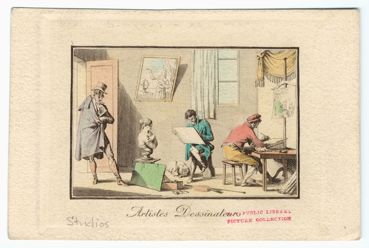 Artistes Dessinateurs., Digital ID 834197, New York Public Library