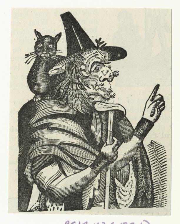 [Witch And A Black Cat.], Digital ID 834499 , New York Public Library