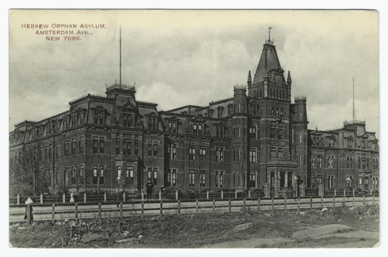 Hebrew Orphan Asylum, Amsterdam Ave., New York., Digital ID 836667, New York Public Library