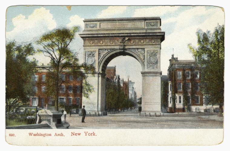 Washington Arch.  New York., Digital ID 836765, New York Public Library