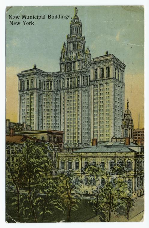 New Municipal Buildings, New York., Digital ID 836787, New York Public Library