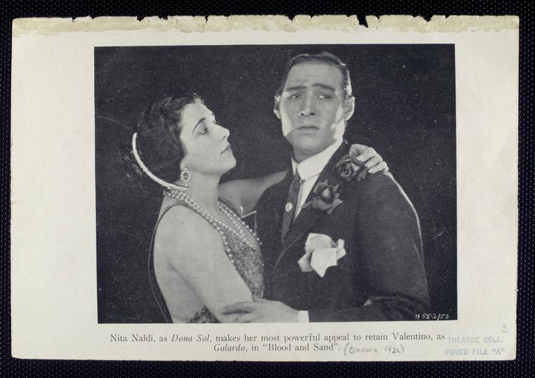 Blood and Sand (Cinema 1922), Digital ID 87956, New York Public Library