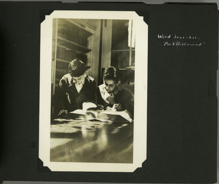 Word searchers, Port Richmond, Digital ID 94898, New York Public Library