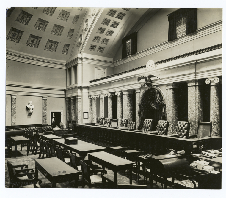 The Supreme Court Chamber, Digital ID 96345, New York Public Library