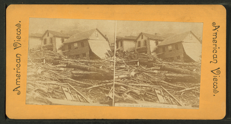 American views.,In the track of a Kansas cyclone, U.S.A., Digital ID G90F195_002F, New York Public Library