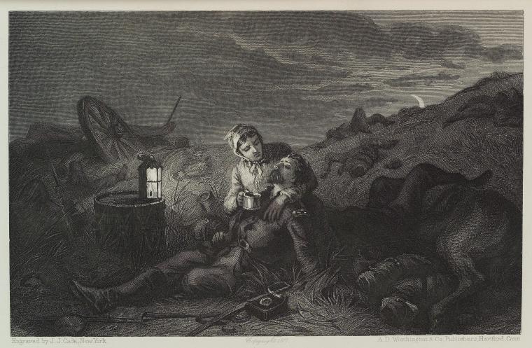 Midnight on the battlefield., Digital ID PS_LHG_CD20_61, New York Public Library