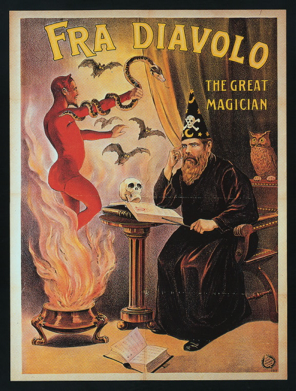 Fra Diavolo (magician), Digital ID TH-14088, New York Public Library