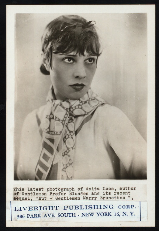 Anita Loos, Digital ID TH-30672, New York Public Library