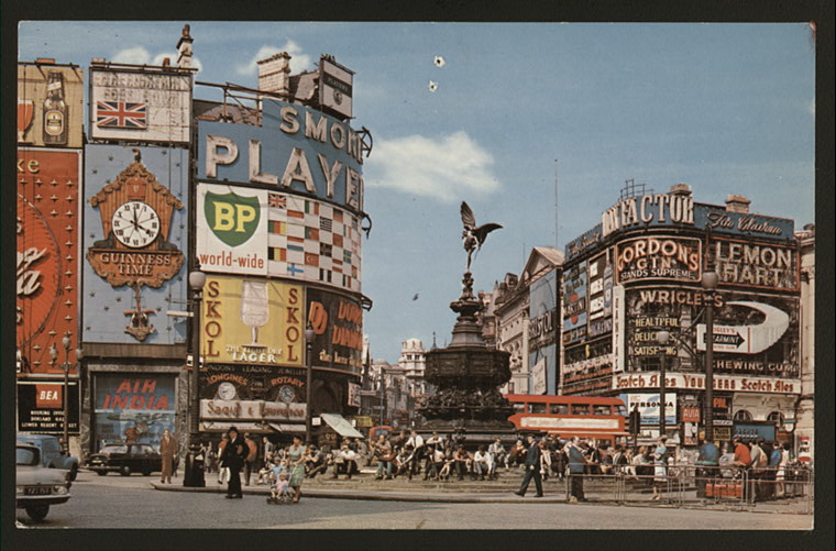 Piccadilly Circus (Street), Digital ID TH-43754, New York Public Library