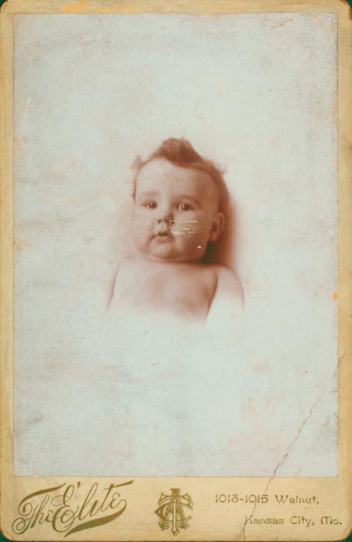 Ted Shawn at 6 months., Digital ID den_0976v, New York Public Library