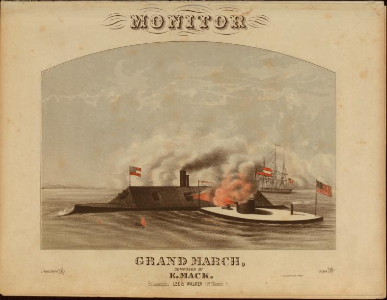 Monitor grand march / composed by E. Mack., Digital ID g00c53_001, New York Public Library