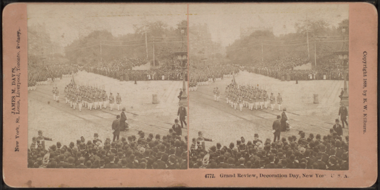 Grand Review, Decoration Day, New York, U.S.A., Digital ID g91f182_050f, New York Public Library