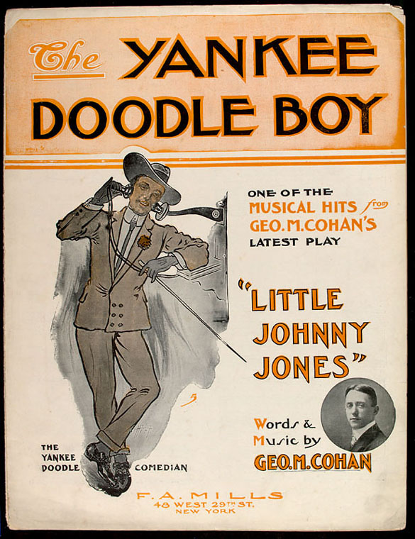 The Yankee Doodle boy / [words and music by] Geo. M. Cohan.,Little Johnny Jones. Yankee Doodle boy. Vocal score., Digital ID g98c154_001, New York Public Library