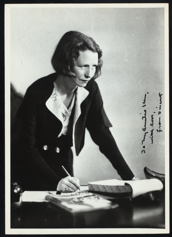 Edna St. Vincent Millay, Digital ID th-36128, New York Public Library