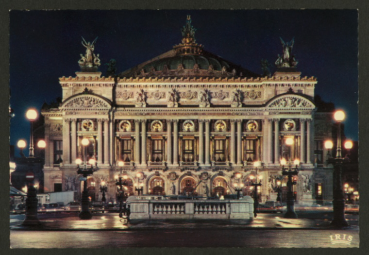 Theatres -- France -- Paris -- Theatre National de Lopera, Digital ID th-55795, New York Public Library