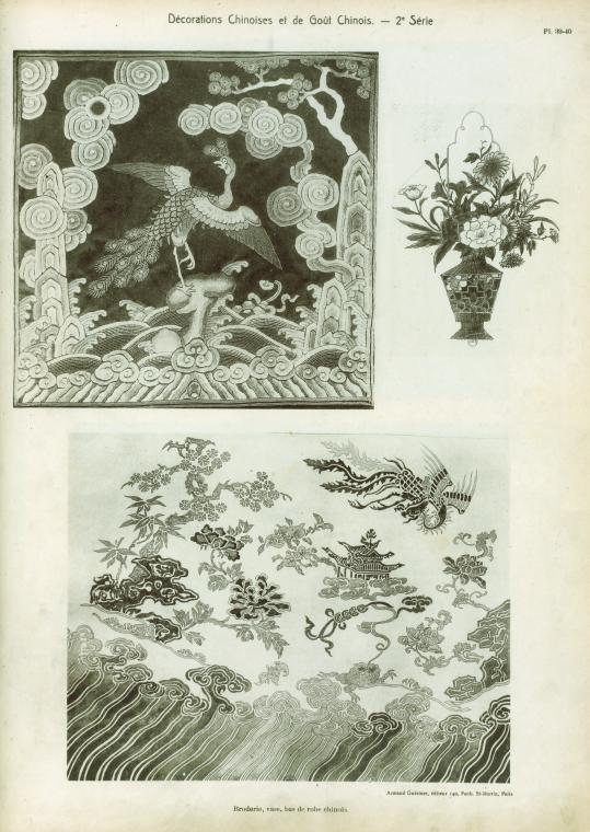 Broderies chinoises. - NYPL Digital Collections