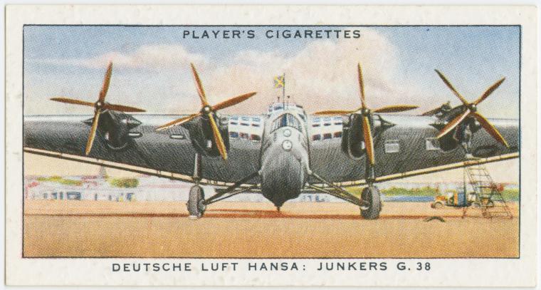 Deutsche Luft Hansa: Junkers G. 38. - NYPL Digital Collections