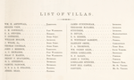 List of villas