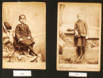 Two portraits of Harry A. Williamson as a child.