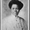 Postcard of Miss Nannie Helen Burroughs of the Woman's National Baptist Convention.