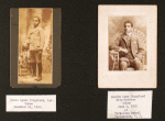 Portraits of James Lyons Kingsland and Abraham Leon Kingsland, 1900.